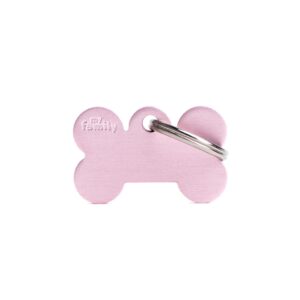 Small Bone Aluminium Pink